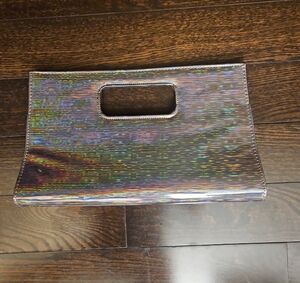 Holographic Clutch Bag